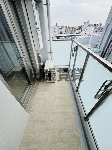 仲介手数料0円！CREST TAPP東別院のバルコニー