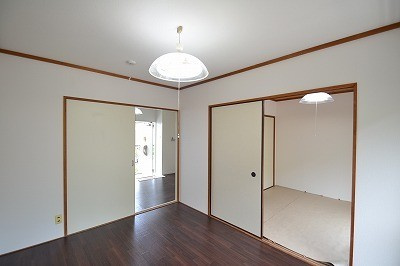 原尾島コーポの寝室