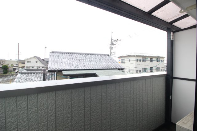 エステートピアのバルコニー