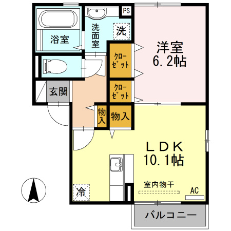 ヴィスキオ大江の間取り