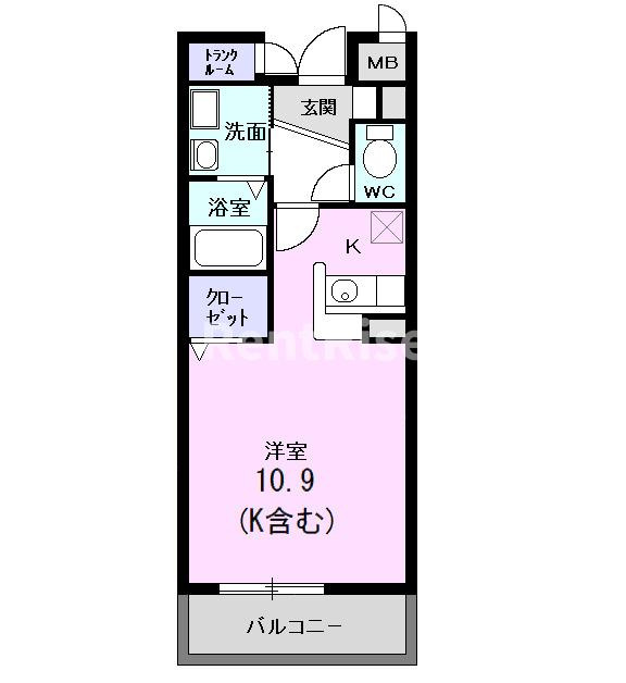 カーサ・ポプルスの間取り|間取図