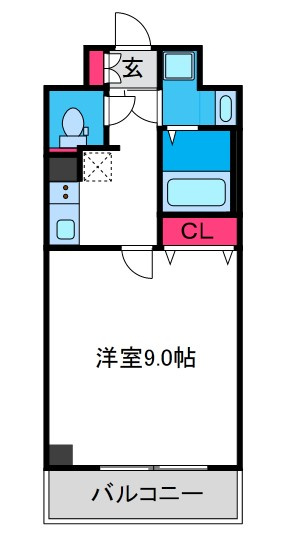 プロスペクト美章園の間取り