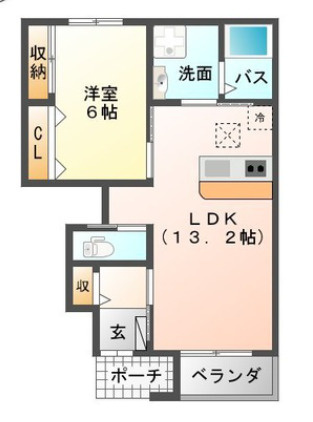 【間取り】 | ベルビュー田園