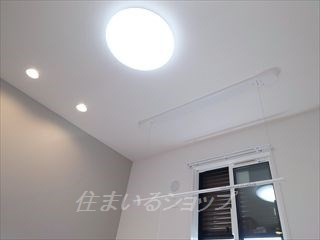 Contentoの設備|室内物干し・シャッター雨戸・ダウンライト・照明あり
