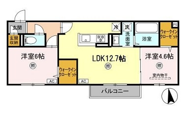 Contentoの間取り