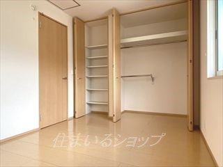 クレエルＫ　Ｃ棟の寝室|クローゼットあり