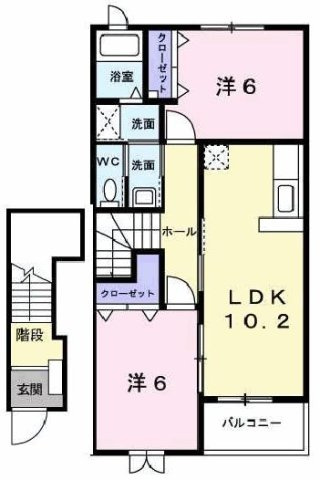 エクセラン播磨の間取り