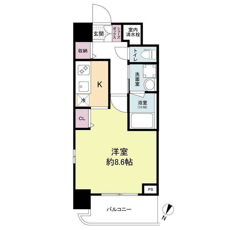 スプランディッドⅡの間取り