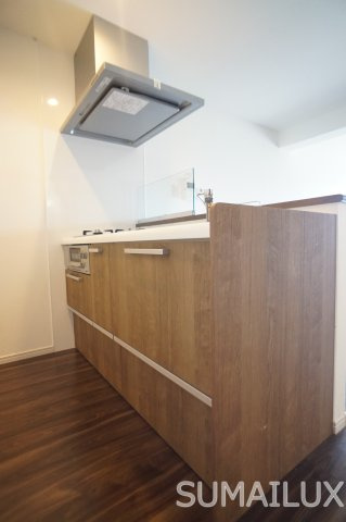 熊本市西区池田４丁目の賃貸マンションのキッチン