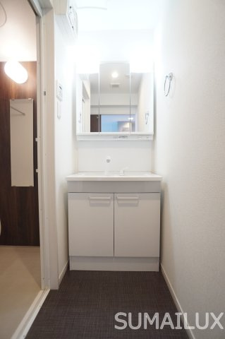 熊本市西区池田４丁目の賃貸マンションの独立洗面台
