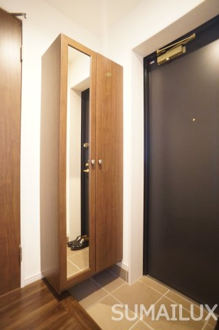 熊本市西区池田４丁目の賃貸マンションの玄関