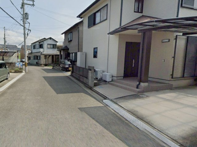 和歌山市有本の前面道路含む現地写真
