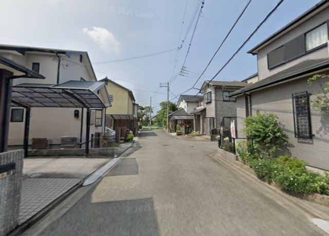 和歌山市有本の前面道路含む現地写真
