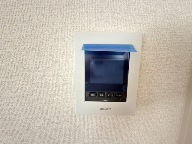 【新築戸建】　いわき市常磐下船尾町1期　長期優良住宅　全3棟のセキュリティ|1号棟写真　お子さんのお留守番時など「知らない人が来たら出なくてもいい」と教育しておけば、防犯面でも格段に良くなります。