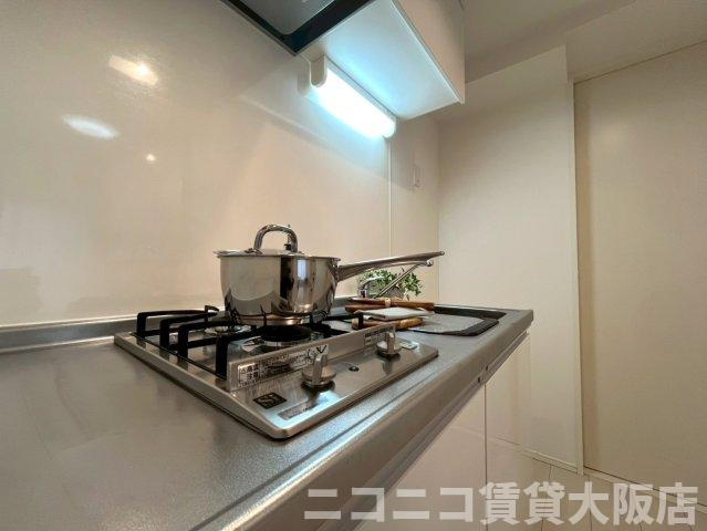 大阪市此花区伝法２丁目のアパートのキッチン|CG画像です。家具家電付きではありません