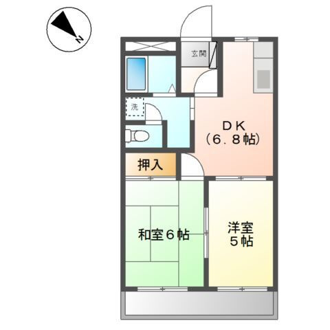 エスポアメゾンの間取り