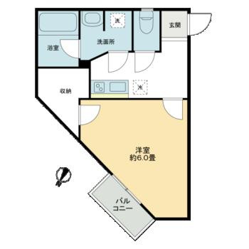 セレーノ村上の間取り