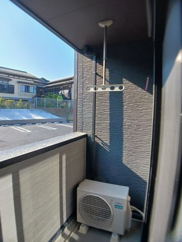 ハイグレイス５番館のバルコニー|落ち着いた時間を過ごせるバルコニーです
