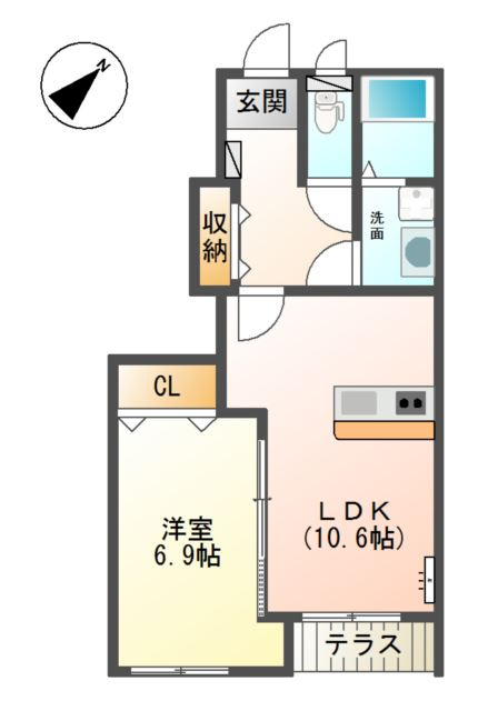アルページュの間取り