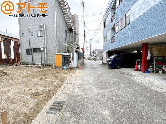 【前面道路含む現地写真】 | 清水区横砂本町4期　新築戸建　全1棟