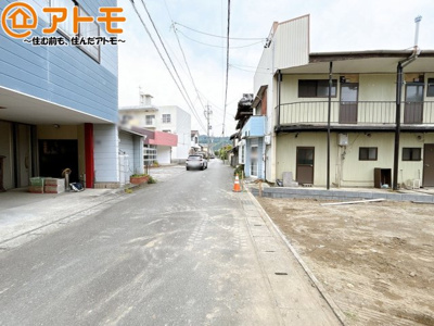 【前面道路含む現地写真】 | 清水区横砂本町4期　新築戸建　全1棟