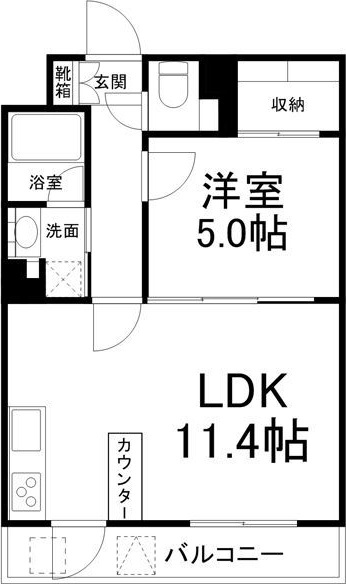 サリジェール瑞穂の間取り