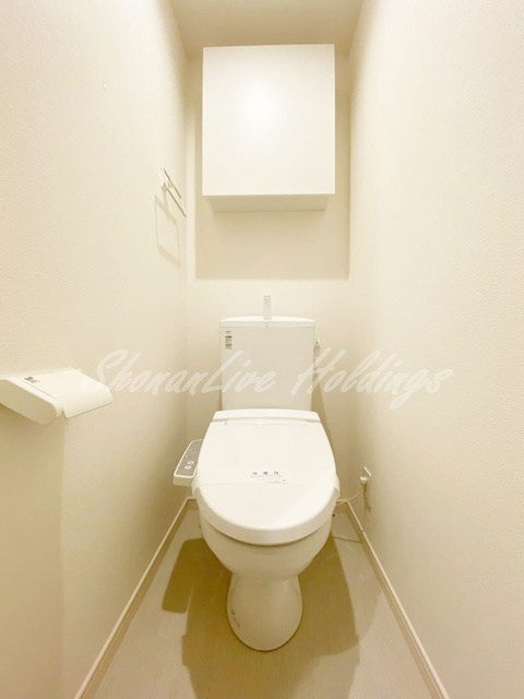 大和市中央３丁目の賃貸マンションのトイレ|清潔感のあるトイレです