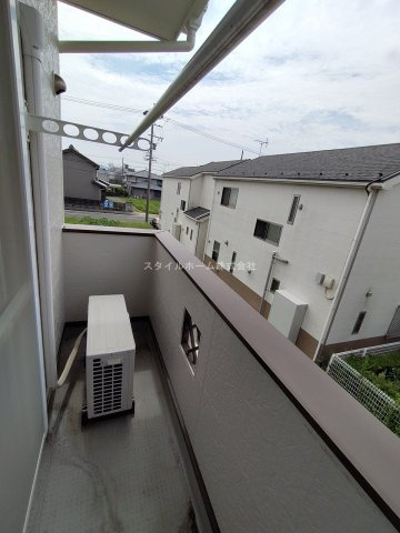 メゾンKのバルコニー