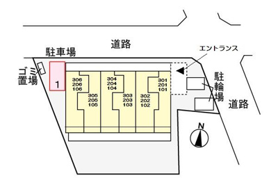 【駐車場】 | ラ　コリーヌ　Ｎ