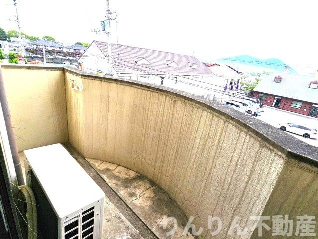 【バルコニー】 | ヴィバ山城ハイツ | 落ち着いた時間を過ごせるバルコニーです