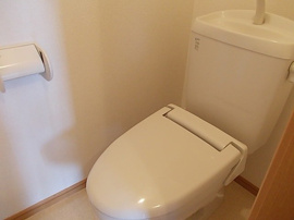 トイレもきれいです