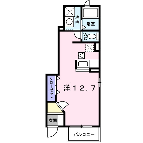 ノーブル郷東Ａの間取り