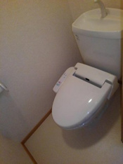 トイレもきれいです