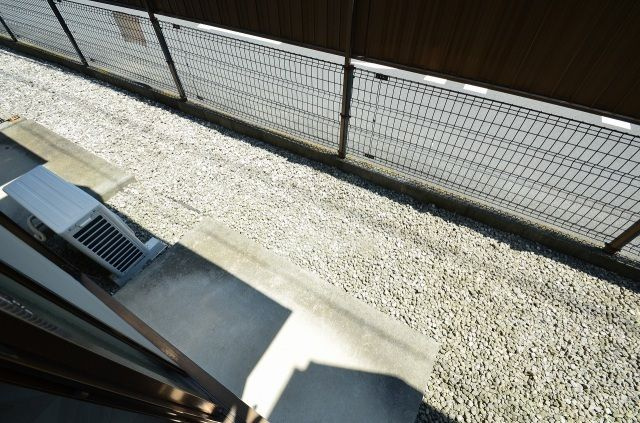 カルデアB棟のバルコニー