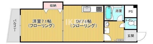 第2タナカハイツの間取り