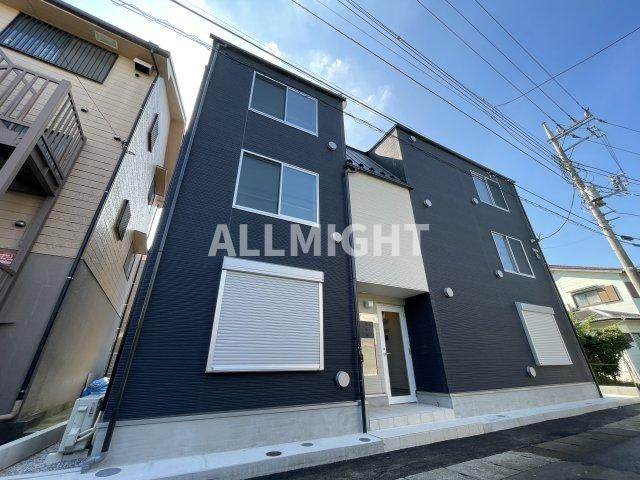 川崎市多摩区宿河原６丁目のアパートの外観