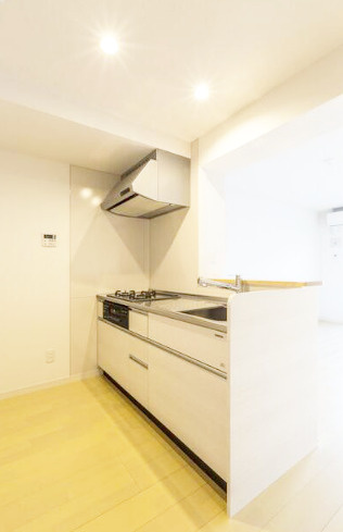 茅ヶ崎市幸町の賃貸マンションのキッチン
