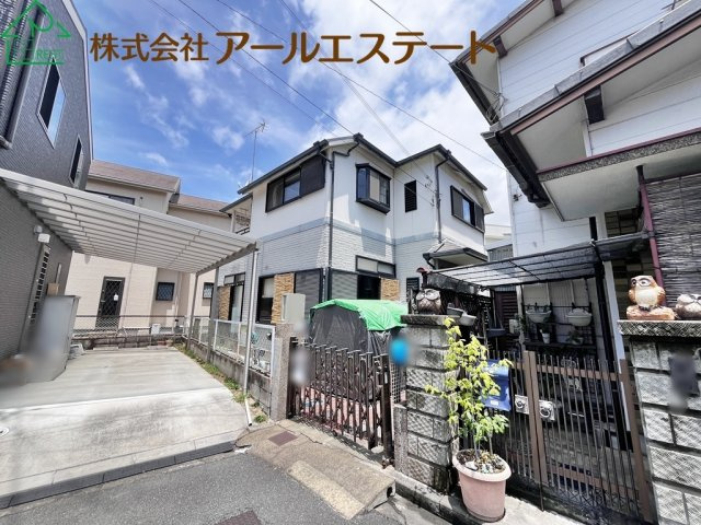 加古川市加古川町北在家　　山陽電鉄「尾上の松駅」徒歩13分の前面道路含む現地写真