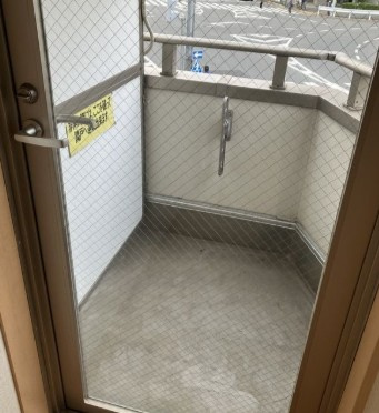 ロイヤルシティ赤羽岩淵のバルコニー