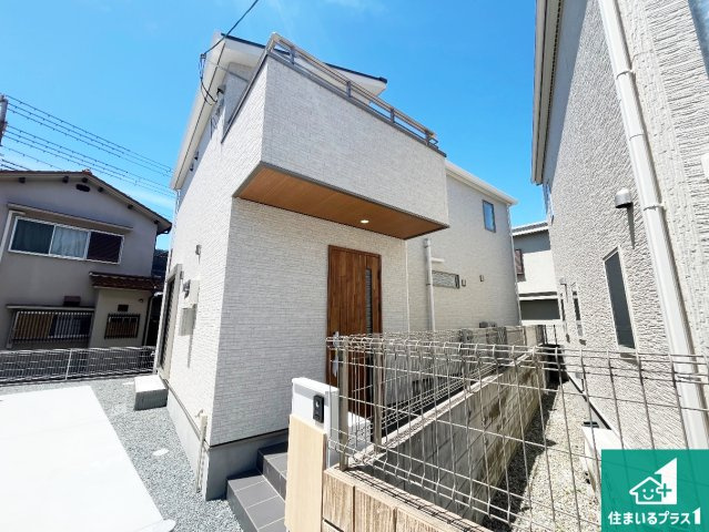 明石市二見町西二見　新築一戸建ての外観|安心の10年保証！外観を美しく保ち、雨水で汚れを落とします！気になることがありましたら、お気軽にお問い合わせください！