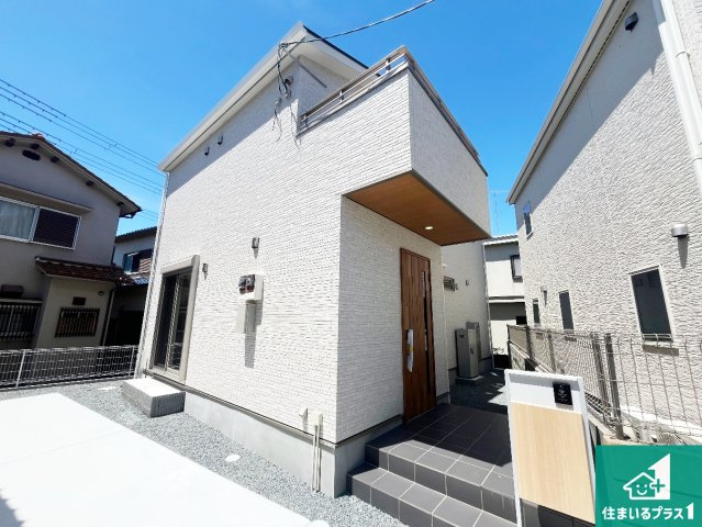 明石市二見町西二見　新築一戸建ての外観|お客様に長く安心して住んでいだだける事にこだわった家づくり！住んでからのアフターサービスにもしっかりと取り組んでいます！