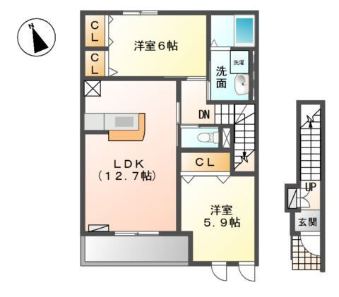 レリーフⅡの間取り