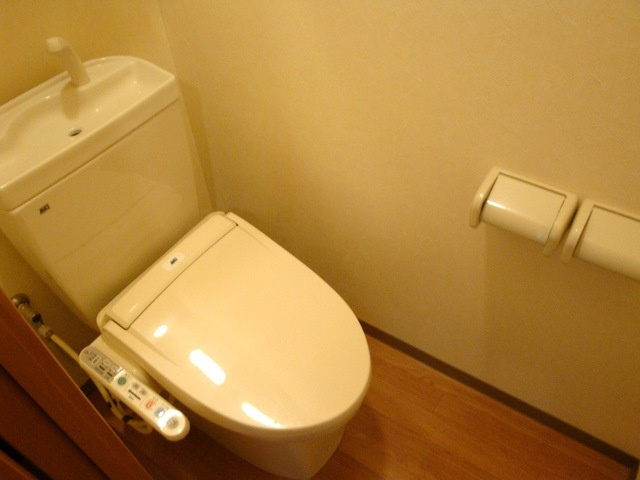 リバー・ウィンドのトイレ|落ち着いた色調のトイレです
