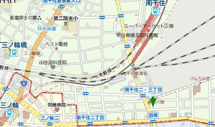 GRACE HILLの地図