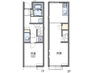 【間取り】 | レオネクストパークサイドヒルⅡ | 画像2