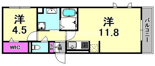 MIYABIⅡ　　の間取り