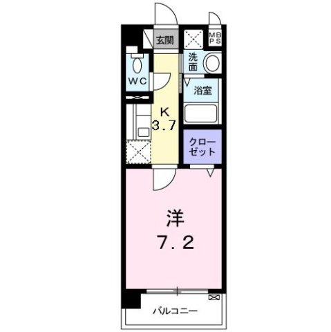 【間取り】 | ａｕｂｅ春の町