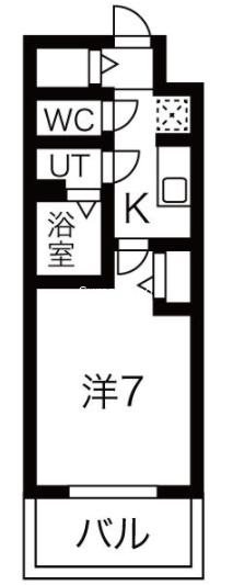 ファステートNAMBA華月の間取り