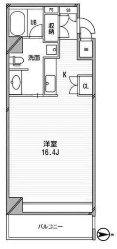 アーデンタワー南堀江の間取り