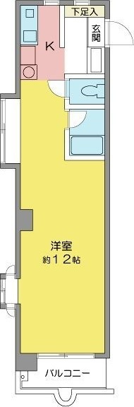 サニーサイド原の間取り